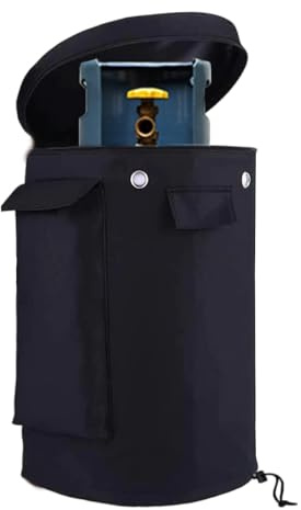 Propane Bottle Cover, Top Opening Propane Bottle Cover, Decorative Replacement Holder Hide Accessories for Travel Trailer Grill Camping Stove Outdoor