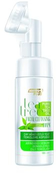 Espuma limpiadora facial Softto+Plus, 150 ml, con extracto de árbol de té, limpieza facial suave, antibacteriana y contra espinillas y puntos negros