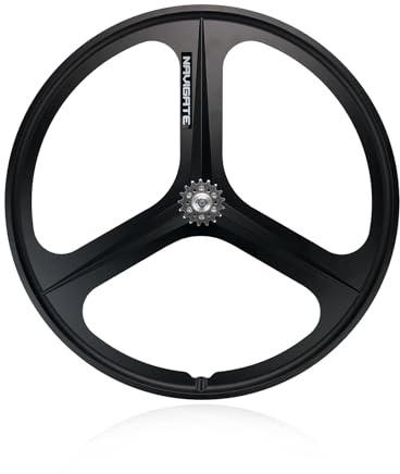 Fixie-Fahrradräder 700C Magnesium Bahnrad-Laufradsatz V-Bremse 100/120mm 3 Speichen Vorder- Und Hinterrad Für 700 * 23-28C(700C Rear)