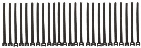 Cimco Klettband Kabelbinder 20 cm, 25 Stück