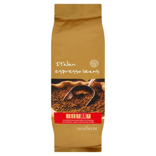 Lichfields Italian Espresso Beans Coffee 1kg Case of 6