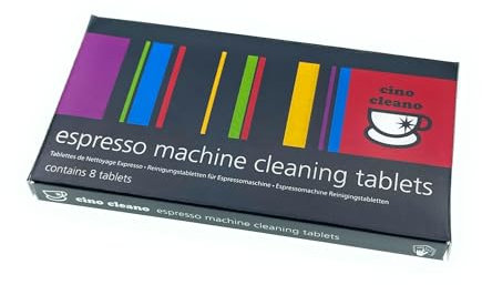 Cino Cleano - Pastillas limpiadoras para cafeteras italianas