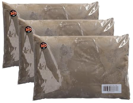 Cut369 Mastic à l'huile de lin - Mastic de fenêtre pour le vitrage simple des fenêtres - Sac de 3 kg - Convient pour cadres en bois et en métal - En huile de lin pure