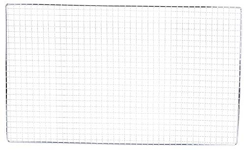 Griglia per barbecue, 50x30 cm/19,7x11,8 pollici Griglia per barbecue Griglia per esterni Griglie in acciaio inossidabile Tappetino in rete per cottura da picnic