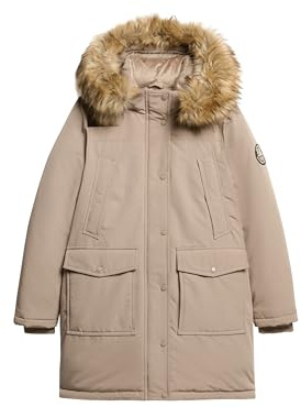 Superdry Damen Everest Parka mit lockerer Passform