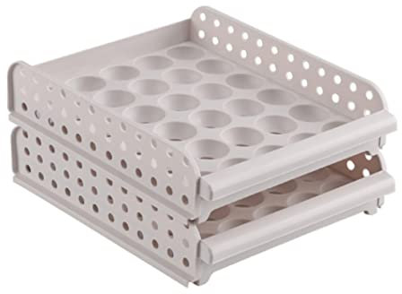 Gadpiparty Practical Egg Holder The Housewares Egg Storage Box Design Easy to Install Disassemble for Kitchen