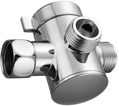 Deviatore Doccia 3 Vie Deviatore per soffione doccia multifunzione, raccordo a T a 3 vie, adattatore per doccia, braccio regolabile