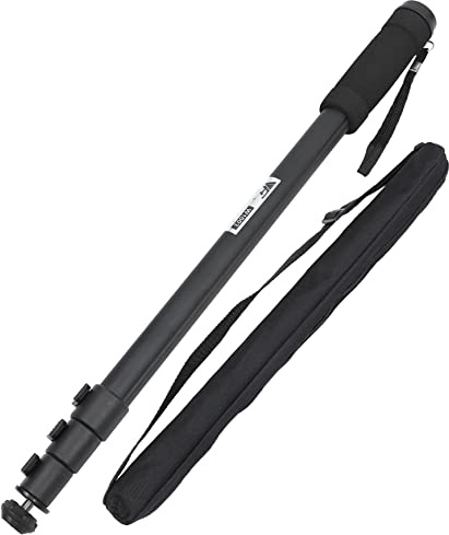 SHINEOFI Monopiede Per Fotocamere in Lega Alluminio Per Fotocamera Viaggio Supporto Unipolare Estendibile Capacità Carico