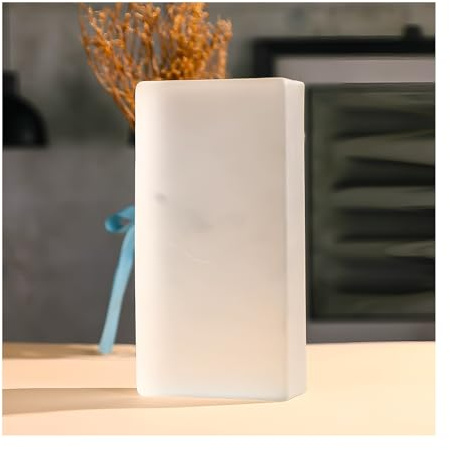 Frosted Glass Blocks for Decoration Sided Crystal Bricks Protect Privacy Rectangular Brick for Bar Hotels Office Home(10PCS)