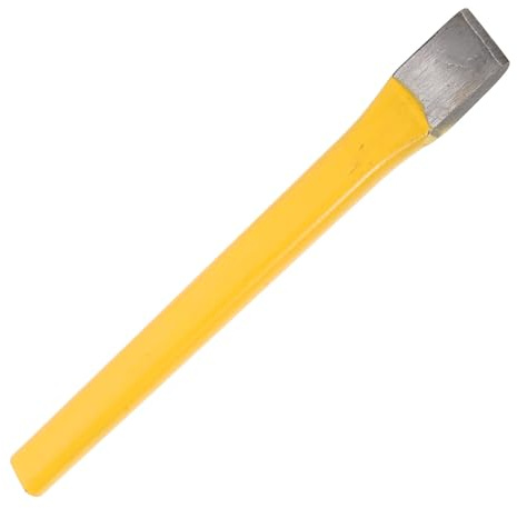Alipis Scalpello da Muratura in Acciaio Giallo per Incisioni Precise e Lavoro Efficiente, Utensile Multifunzione per Sculture e Lavori Artigianali