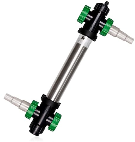 Wagner Green Flex UVC Teichklärer 40 Watt T5 - Flexible vielseitige Anschlussmöglichkeiten - Teich UVC Klärer bis 40 m³ - Koi Teich bis 20 m³ - Strahler zur Entkeimung - Sterilisator Algenvernichter