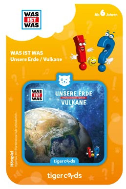 tigermedia tigercard WAS IST WAS Unsere Erde Vulkane Kinderwissen Bildung Neugier Kinder tigerbox Hörbox Hörspiel Hörbücher Musik im Kinderzimmer