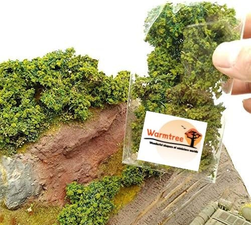 Kit de Modelo de Terreno de follaje, arbustos en Miniatura, Mesa de Arena, simulación, Paisaje, Guerra, Juegos, Terreno, decoración, ferrocarril, Escenario, Guerra, Juegos, escenarios