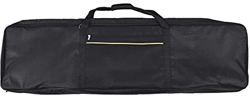 NIDONE Bolsa universal para piano electrónico de 88 teclas, gruesa, impermeable, universal, color negro, Negro , informal