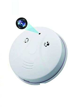 Rilevatore di fumo senza fili dell'allarme di fumo Pieno HD 4K Mini telecamera wireless wifi ip cam for la casa rilevatore di fumo rilevatore notturna rilevamento di moto for piccoli registrazioni ( C