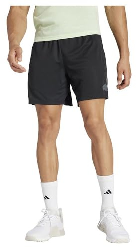 adidas Men's Train Essentials Seasonal Big Logo Shorts Freizeit, Black, XL 9 inch