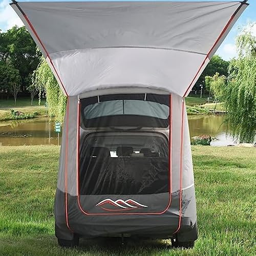 MTDASB SUV Tailgate Tent - Universal Waterproof 3000MM, UPF 50+ Sun Protection, Instant Setup Car Camping Shelter for Outdoor, Fishing & Festivals