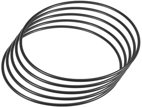 QUARKZMAN 5Stk Gummi O-Ring Nitril 190mm AD 5mm Breite Versiegeln Unterlegscheibe Dichtung für Nähen Maschine Motor Siegel Reparatur