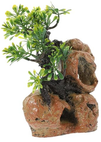 Happyyami Künstliche Dekoration Für Terrarien Realistische Künstliche Baumäste Polyresin Für Reptilien Und Fischbecken Vielseitig Einsetzbar Für Natürliche