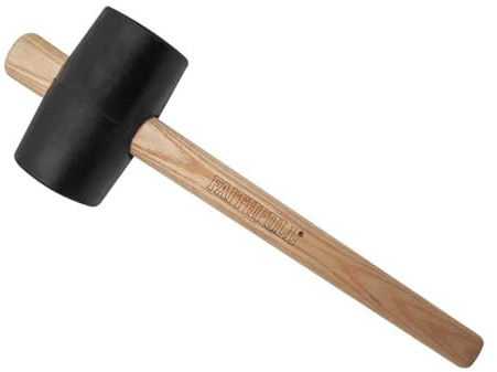 Faithfull Fsc Black Rubber Mallet 16Oz