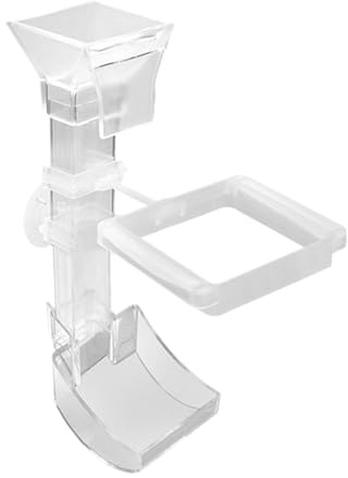 Fischfutterautomat - Aquarium Fisch Futterautomat Set | Streufreie Futterröhre Für Teich, Haushalt & Reise