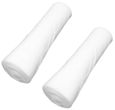 WATIIFUFU 2 Rolls Kitchen Hood Filter Grease Absorbing Papers Non-woven Fabric Range Hood Oil Filter Extractor Fan for Cleaner Kitchen Environment