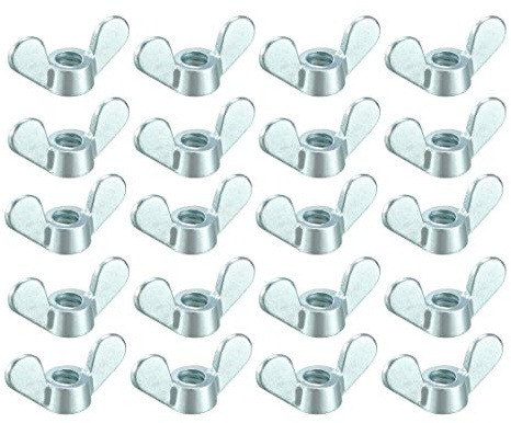 Flügelmutter Flügelmuttern in verschiedenen Größen, verzinkt(M6 20pcs)