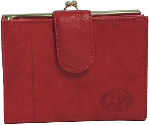 Buxton RFID Double Cardex Wallet One Size Red