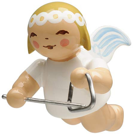 Wendt & Kühn 6307/16 Schwebeengel, klein, mit Triangel - 2,5 cm
