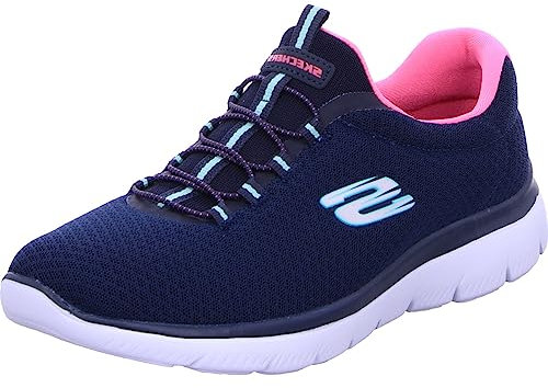 Skechers Women's Summits Sneaker, Black, EU 34/UK 4
