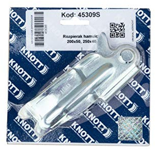 KNOTT Spreizschloss für Anhänger-Bremstrommeln 200x50 mm und 250x40 mm, robustes Ersatzteil zur Reparatur der Radbremse von PKW-Anhängern und Wohnwagen