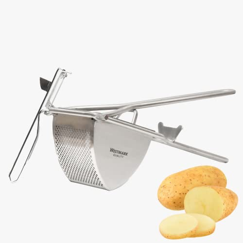 Westmark Rallador y pelador de patatas, Set 2 unidades, Acero inoxidable/acero, Triangel, Famos, Plateado, 612622E7