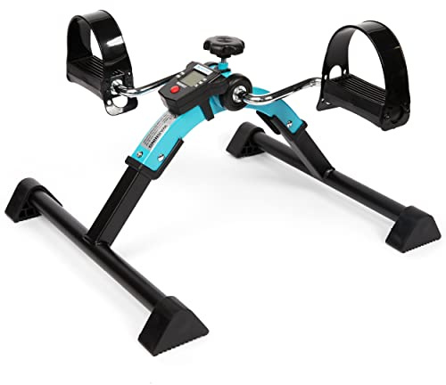 Journey Health & Lifestyle Exercise Peddler - Portable Foot Pedal Exerciser for Home Use - Under Desk Folding Workout Bike - Exerciser for Seniors