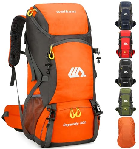 Favuit Vandringsryggsäck 30 l, män kvinnor vandringsryggsäck ultralätt vikbar reseryggsäck vandring ryggsäck stor klättring dagryggsäck för resor bergsklättring camping utomhus resor sport