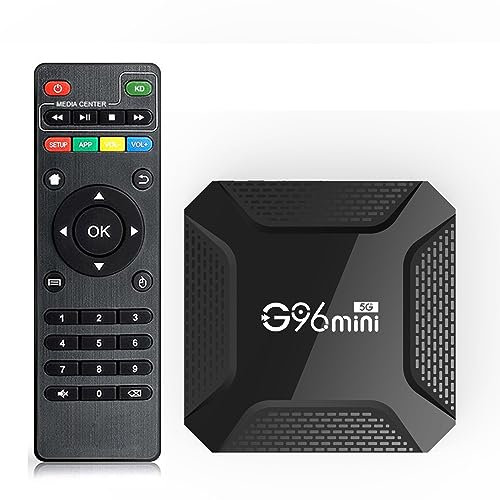 CHROX Android TV Box 13.0, G96mini Android Box 4GB RAM 64GB ROM con RK3528 Quadcore Smart TV Box, 2.4Ghz/5Ghz Dual WiFi 3D 8K/4K Streaming Media Player,4gb+32gb