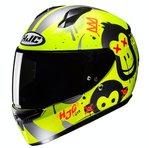 HJC, Casco de moto integral para niños C10 GETI, MC3HSF S