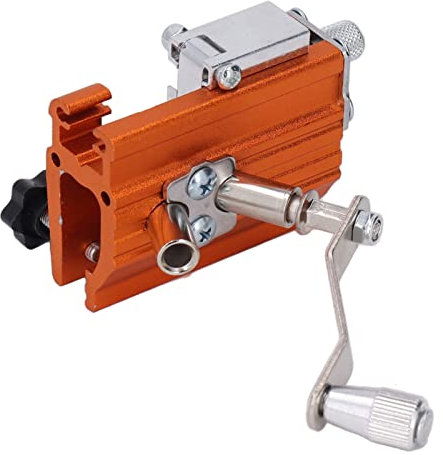 Gavigain Afilador de Motosierras Kit de Acero Inoxidable Afilador de Dientes de Motosierras Herramienta Portátil para Afilar Motosierras de Cadena, Sierra Eléctrica, Leñador, Jardinero