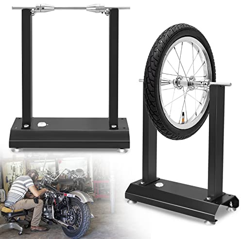 LARS360 Appareil d'équilibrage pour roues de moto avec cônes réglables et niveau à bulle pour pneus de moto 40 x 19 x 50 cm