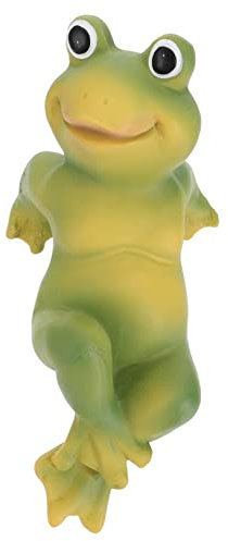 BESPORTBLE 1Stk Tierskulptur aus Harz Mini-Tierfiguren Desktop-Spielzeug Platte Tiere Modelle Spielzeuge Harzstatue Gartenschmuck Sport Frosch Zen Garten Kunsthandwerk Liebhaber Dekorationen