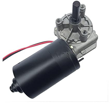 Apriporta elettrico, DC 60W. Motore del cambio del worm Motore 10-300RPM Porta del garage Porta di rotazione del metallo Gear Elevato Motore rpm basso della coppia, Prestazioni di sicurezza elevate(3