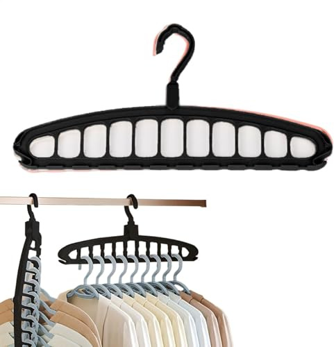 Schrank-Organizer für Hemdstangen mit 11 Löchern für platzsparende Aufbewahrung, perfekt für Anzüge und Hochleistungskleidung