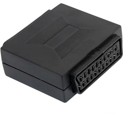 Scart-Kupplung, 21-polig, Buchse auf Buchse, Jointer Adapter für nahtlose Geräteverbindung