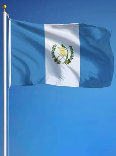 Bandiera Argentina 90 x 150 cm - Poliestere resistente con occhielli rinforzati - Colori fedeli - Ideale per interni ed esterni - Supportare, decorazione, manifestazione