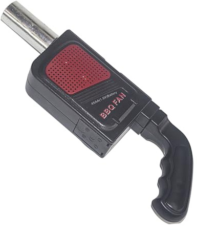 CIYODO Soplador Portátil Eléctrico de Mano para Barbacoa Ventilador Manual sin Batería Práctico para Camping Picnic y Parrillas al Aire Iniciador Rápido de Fuego con Diseño y Agarre