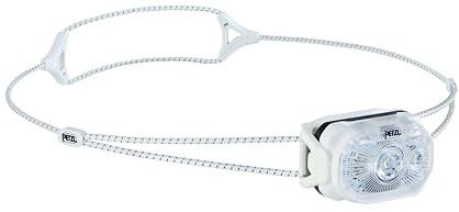 PETZL SWIFT LT Lampe frontale 380 lumens ultra légère LED rechargeable USB-C avec lumière rouge IPX4 pour trail running trekking camping extérieur