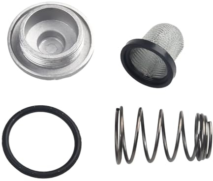 NINMORTH Kit filtro olio motore e tappo PCX125 WW/per A 2010-2019 Set di copribulloni di scarico
