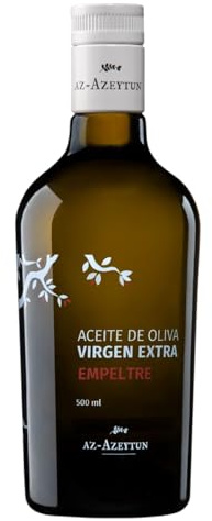 Az-Azeytun | Aceite de Oliva Virgen Extra Variedad Empeltre - Botella de vidrio 500 ml.