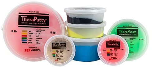 CanDo TheraPutty - Therapie-Knetmasse - 85 g - gelb (sehr leicht)