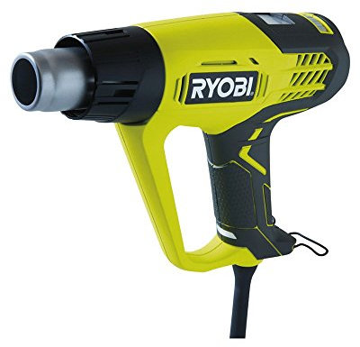 Ryobi EHG2020LCD 500L/min 2000 W Black, Yellow Power Heat Gun – Power Heat Guns (500 l/min, 2000 W, 50 – 650 °c, 250 L/min, Black, Yellow, LCD)
