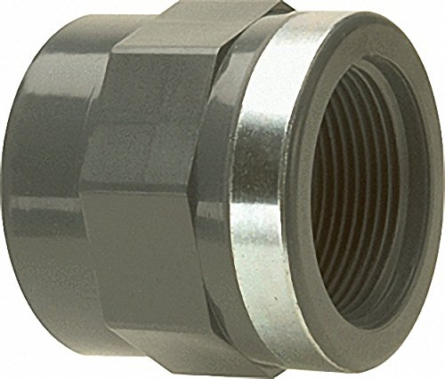 PVC-U - Klebefitting Übergangs-Gewindemuffe- 75mm x 21-2''- IG